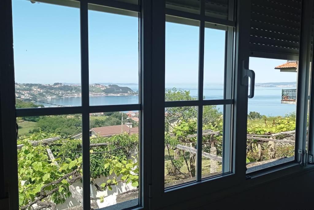הוילה בואו A Barraca. Casa Con Jardin Y Vistas A La Ria מראה חיצוני תמונה