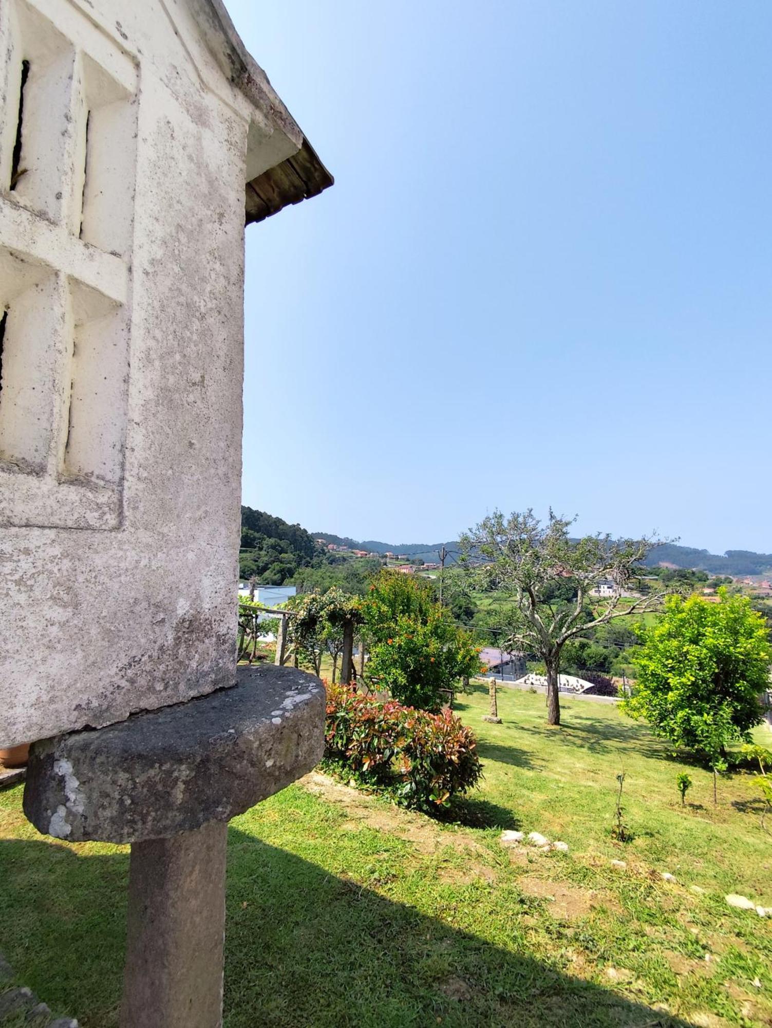 הוילה בואו A Barraca. Casa Con Jardin Y Vistas A La Ria מראה חיצוני תמונה